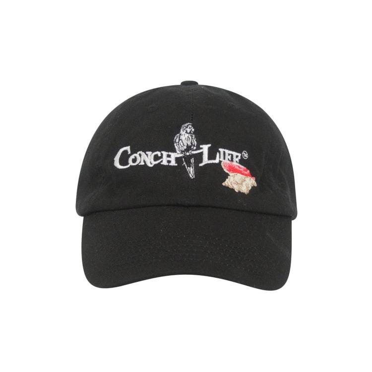 Conch Life Floppy Hat Black