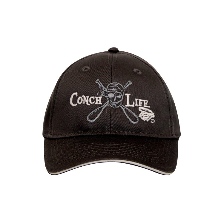 Conch Life Structured Hat Black