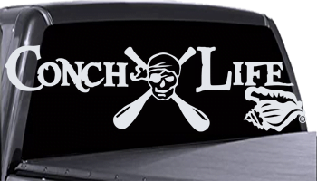 Brite Line Skull and Oars White